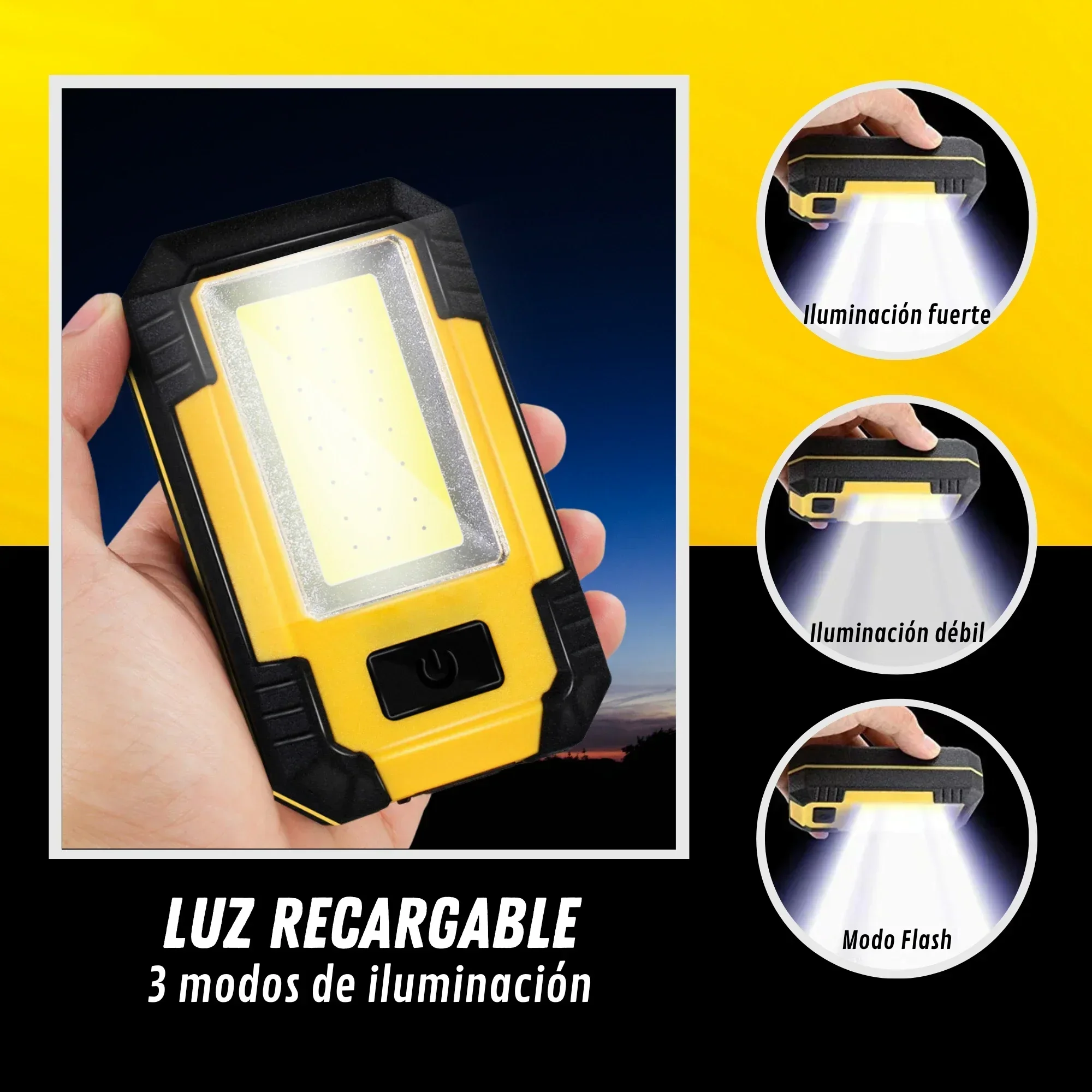 Portable 4000MaH Rechargeable  - Camping Lantern recensione e prezzo