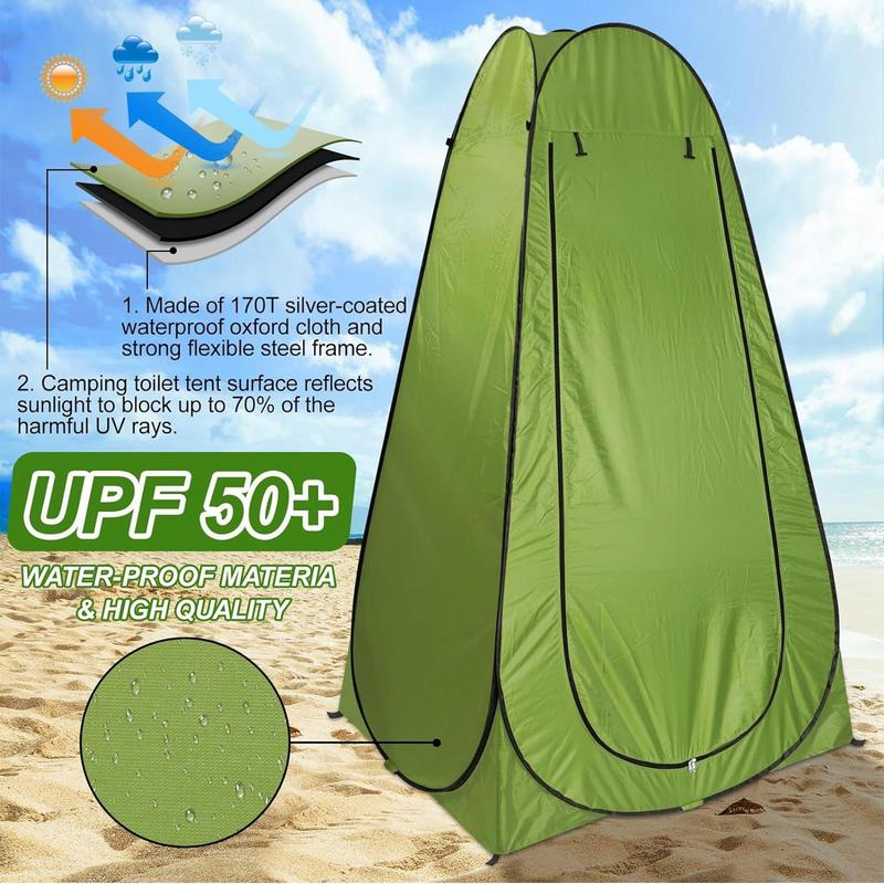 Portable Outdoor Camping Tent  - Outdoor Camping Toilet Tent recensione e prezzo
