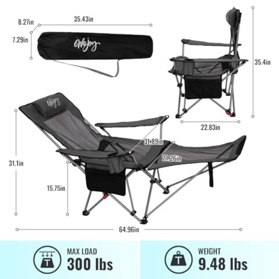 Outdoor 2-in-1 reclining campi - Outdoor Camping Recliner recensione e prezzo