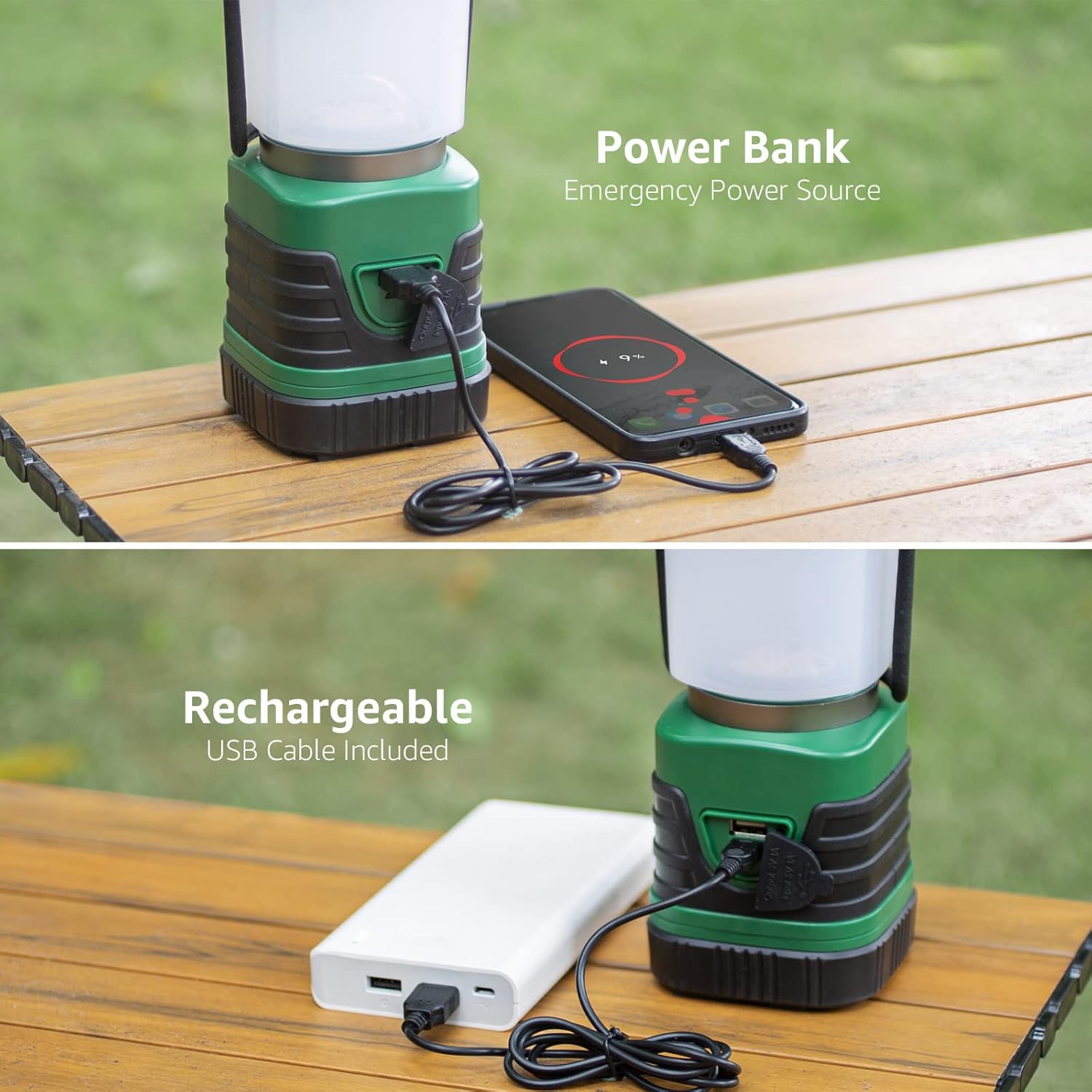 1000LM Rechargeable LED Campin - Camping Lantern recensione e prezzo
