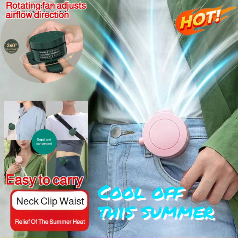 2-in-1 USB Clip Fan Mini Porta - Outdoor Camping Fans recensione e prezzo