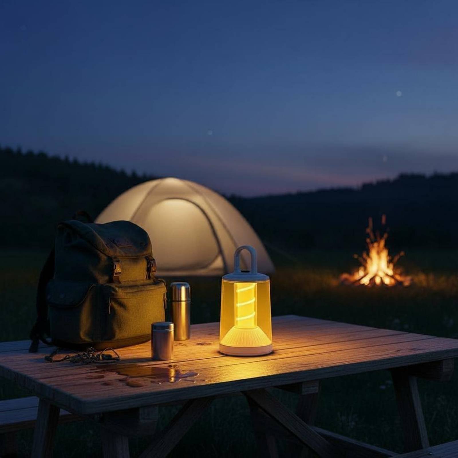 Battery-Powered Hanging Lanter - Camping Lantern recensione e prezzo