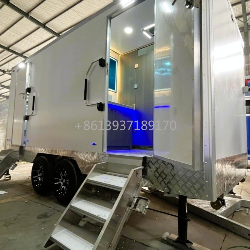 Mobile Toilet and Shower Trail - Portable Camp Toilet recensione e prezzo