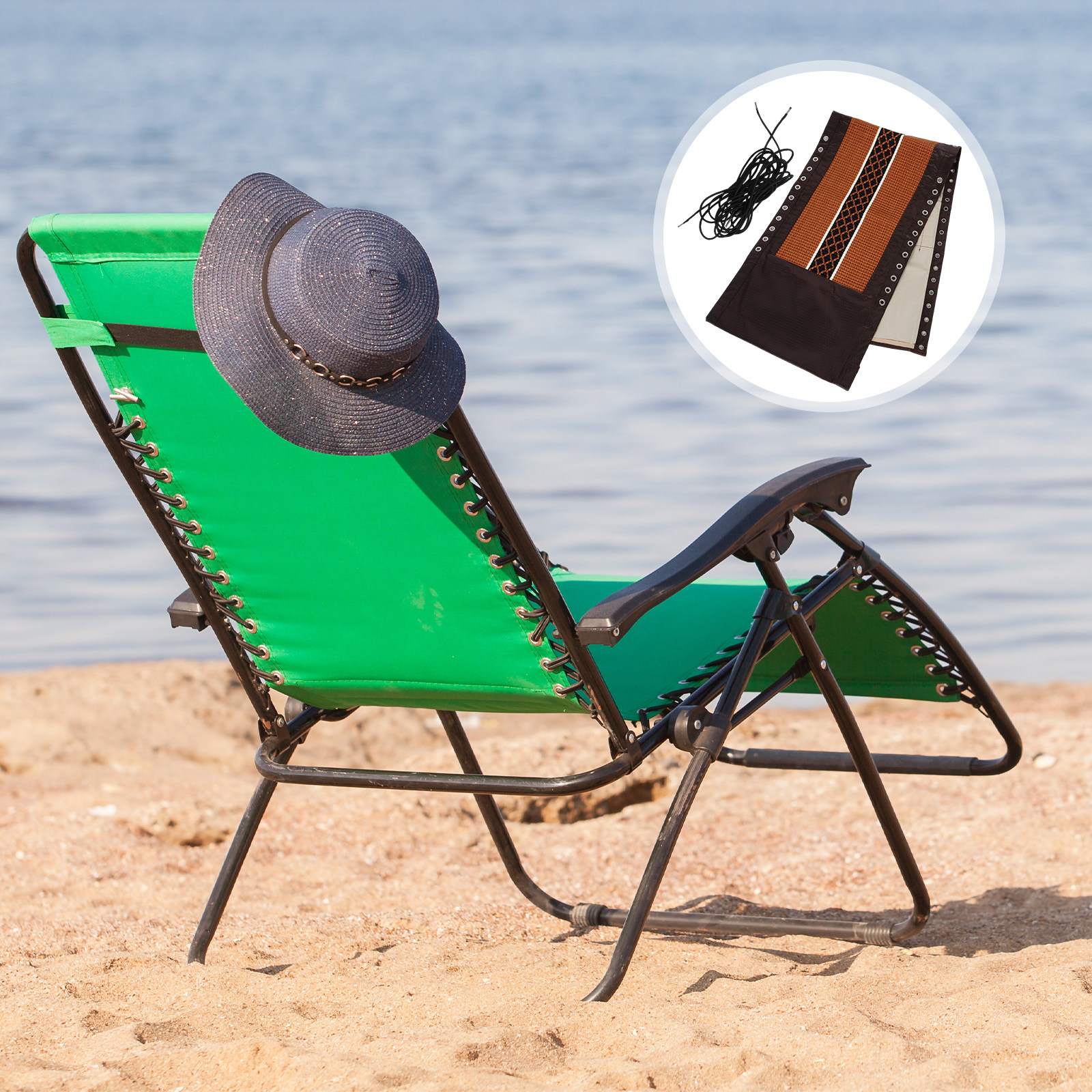 1Set Portable Chair Replacemen - Outdoor Camping Recliner recensione e prezzo