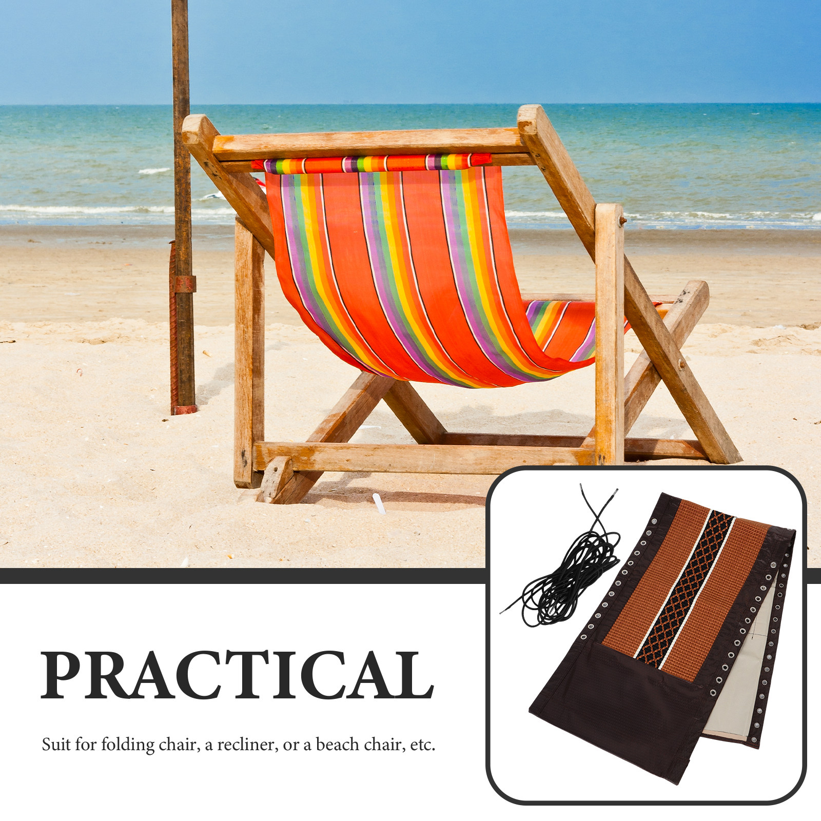 1Set Portable Chair Replacemen - Outdoor Camping Recliner recensione e prezzo