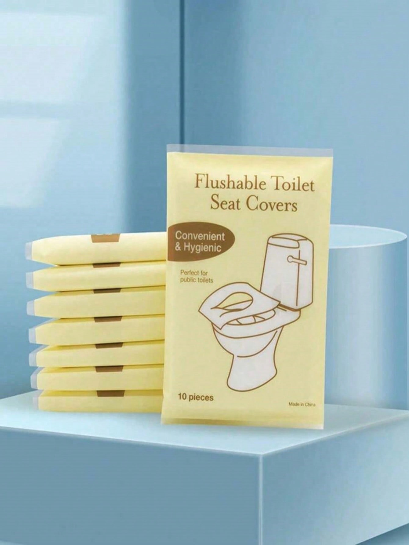 10PCS Thickened Waterproof Dis - Portable Camp Toilet recensione e prezzo