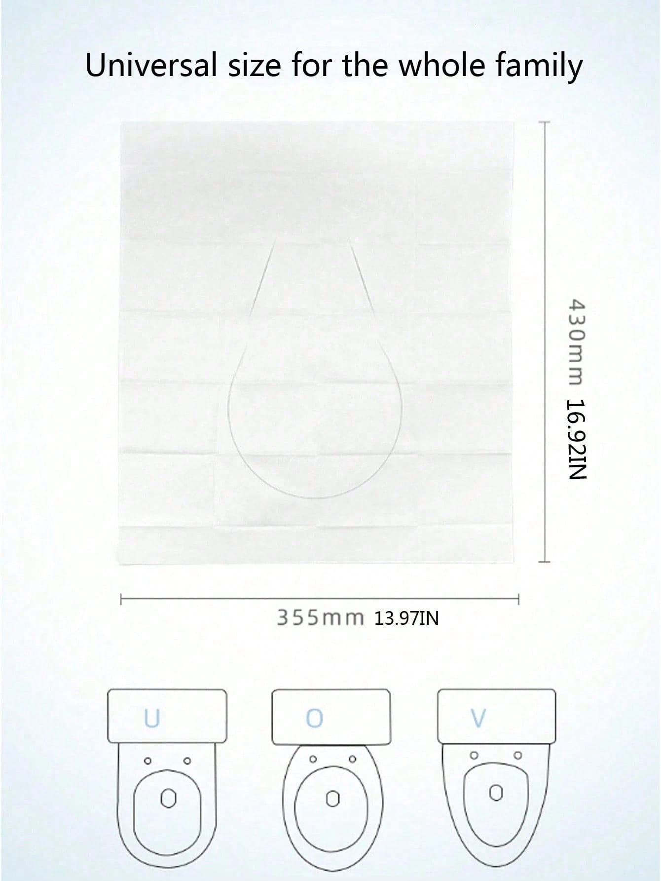 10PCS Thickened Waterproof Dis - Portable Camp Toilet recensione e prezzo