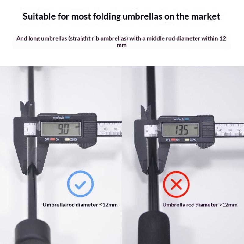 1Set Polyester Plastic Umbrell - Outdoor Camping Umbrella recensione e prezzo