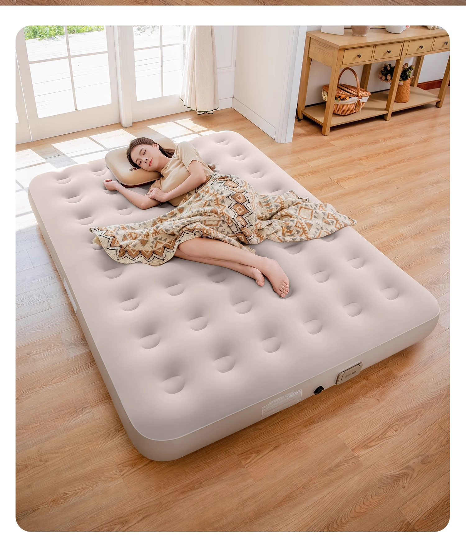 Air Mattress Built-in Pump Sel - Camping Outdoor Or Indoor recensione e prezzo