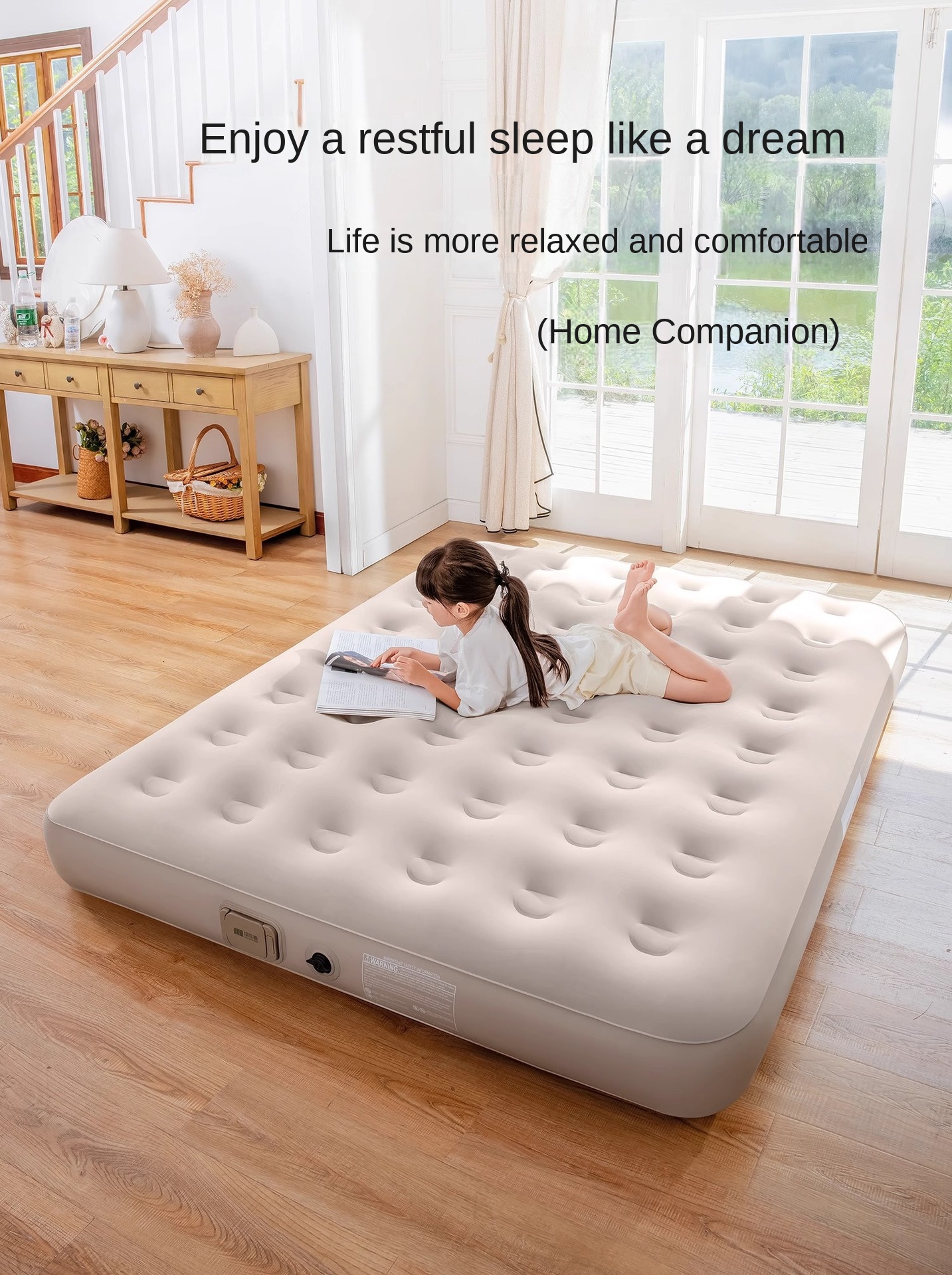 Air Mattress Built-in Pump Sel - Camping Outdoor Or Indoor recensione e prezzo