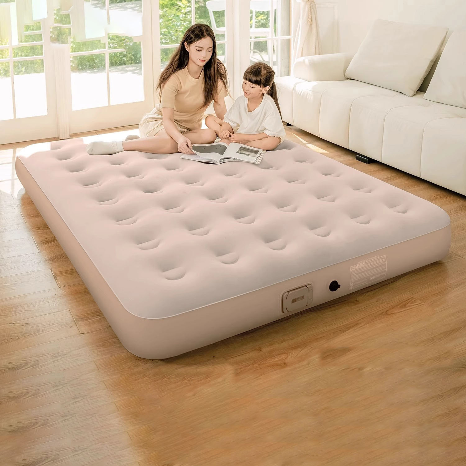 Air Mattress Built-in Pump Sel - Camping Outdoor Or Indoor recensione e prezzo
