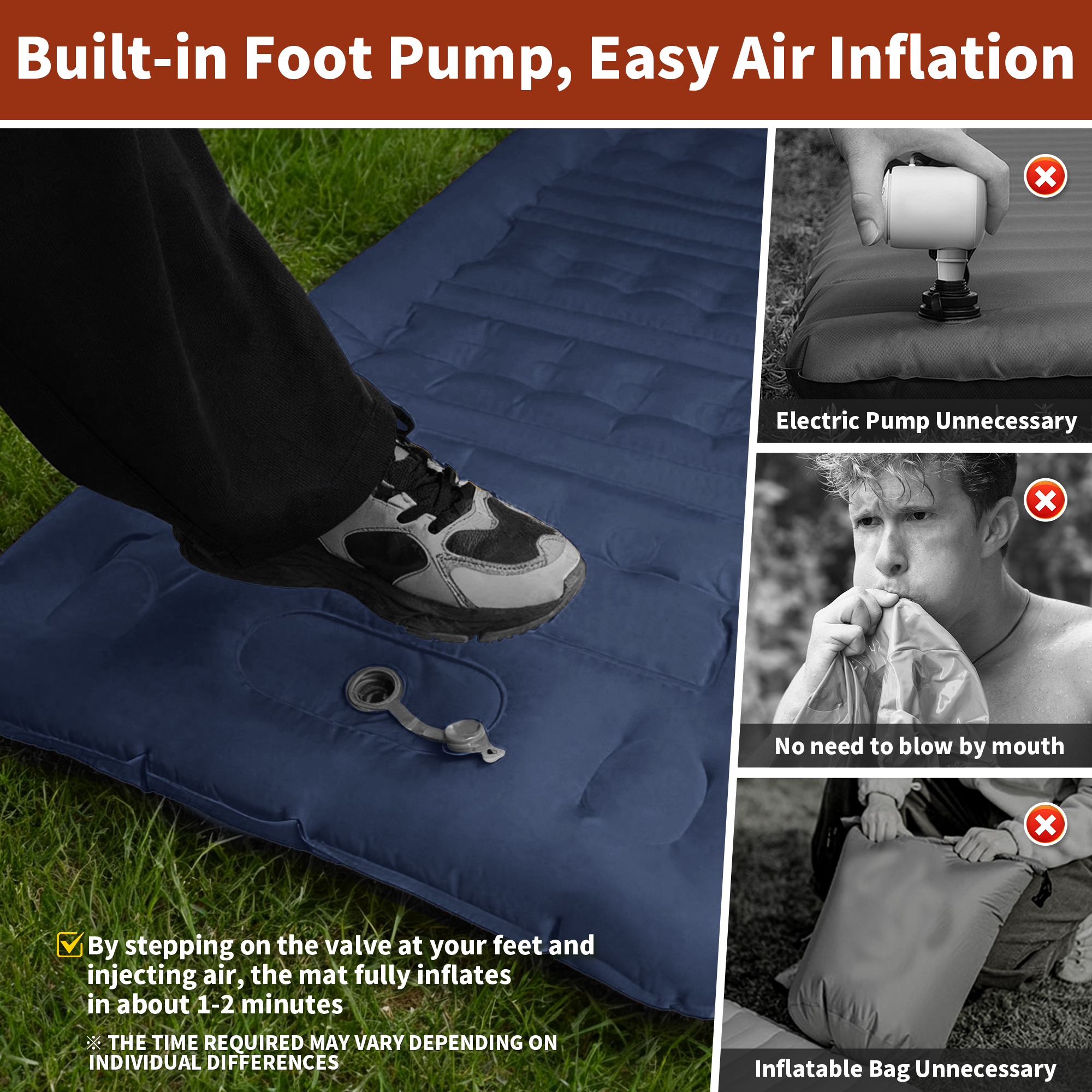 MAPLEAF 12cm Air Mattress Camp - Outdoor Camping Carpet recensione e prezzo