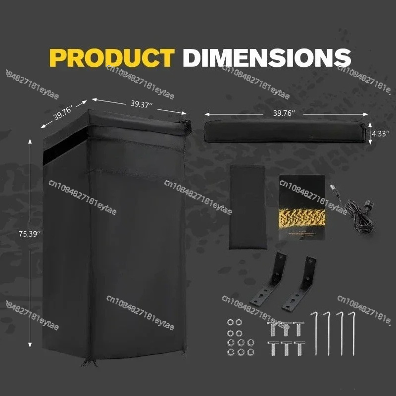 Adjustable Height Car Side Toi - Outdoor Camping Toilet Tent recensione e prezzo