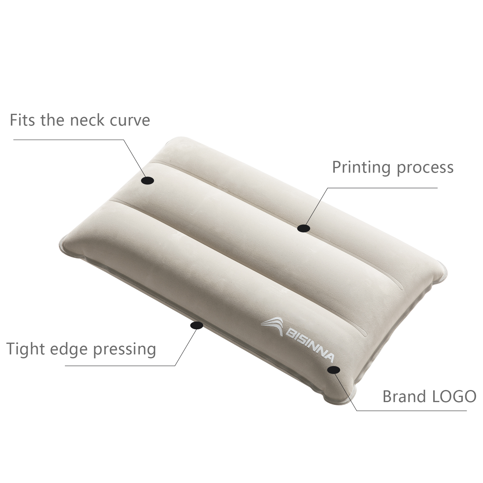 BISINNA Inflatable Pillow,Port - Outdoor Camping Carpet recensione e prezzo