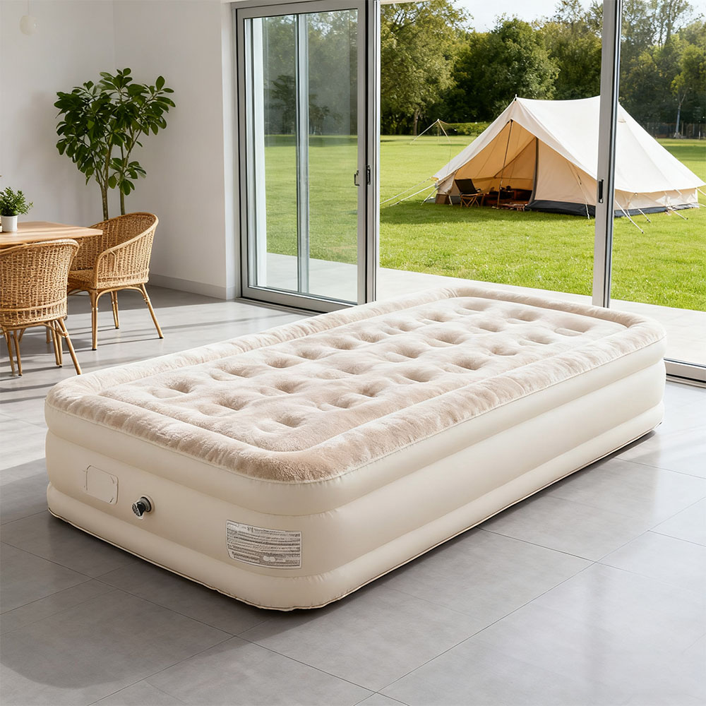 Air Mattress Built-in Pump Sel - Camping Outdoor Or Indoor recensione e prezzo