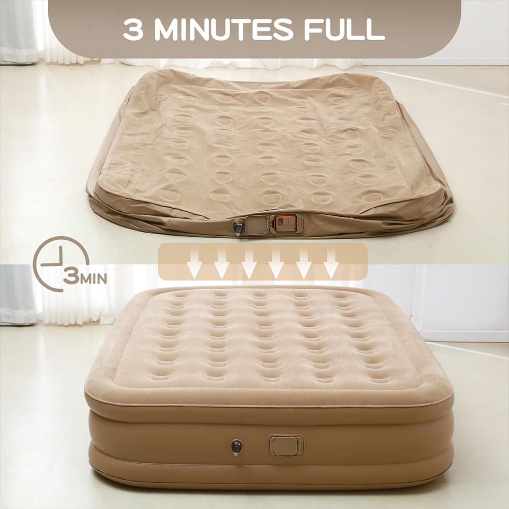 Air Mattress Built-in Pump Sel - Camping Outdoor Or Indoor recensione e prezzo