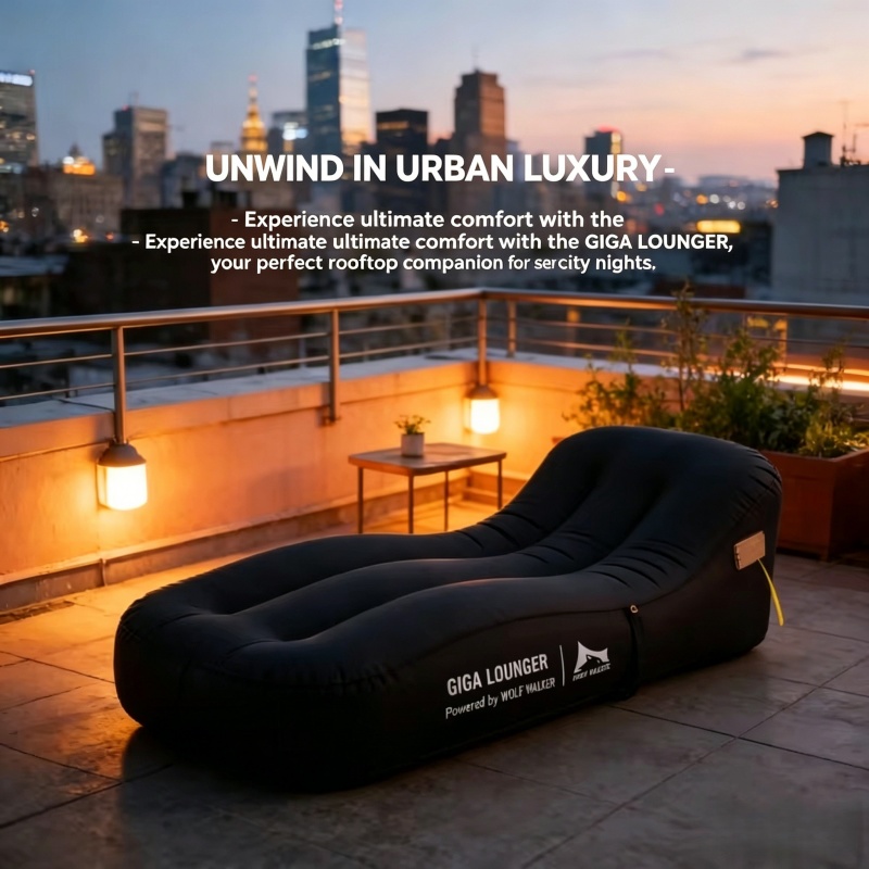 TPU Automatic Inflatable Chair - Outdoor Camping Carpet recensione e prezzo