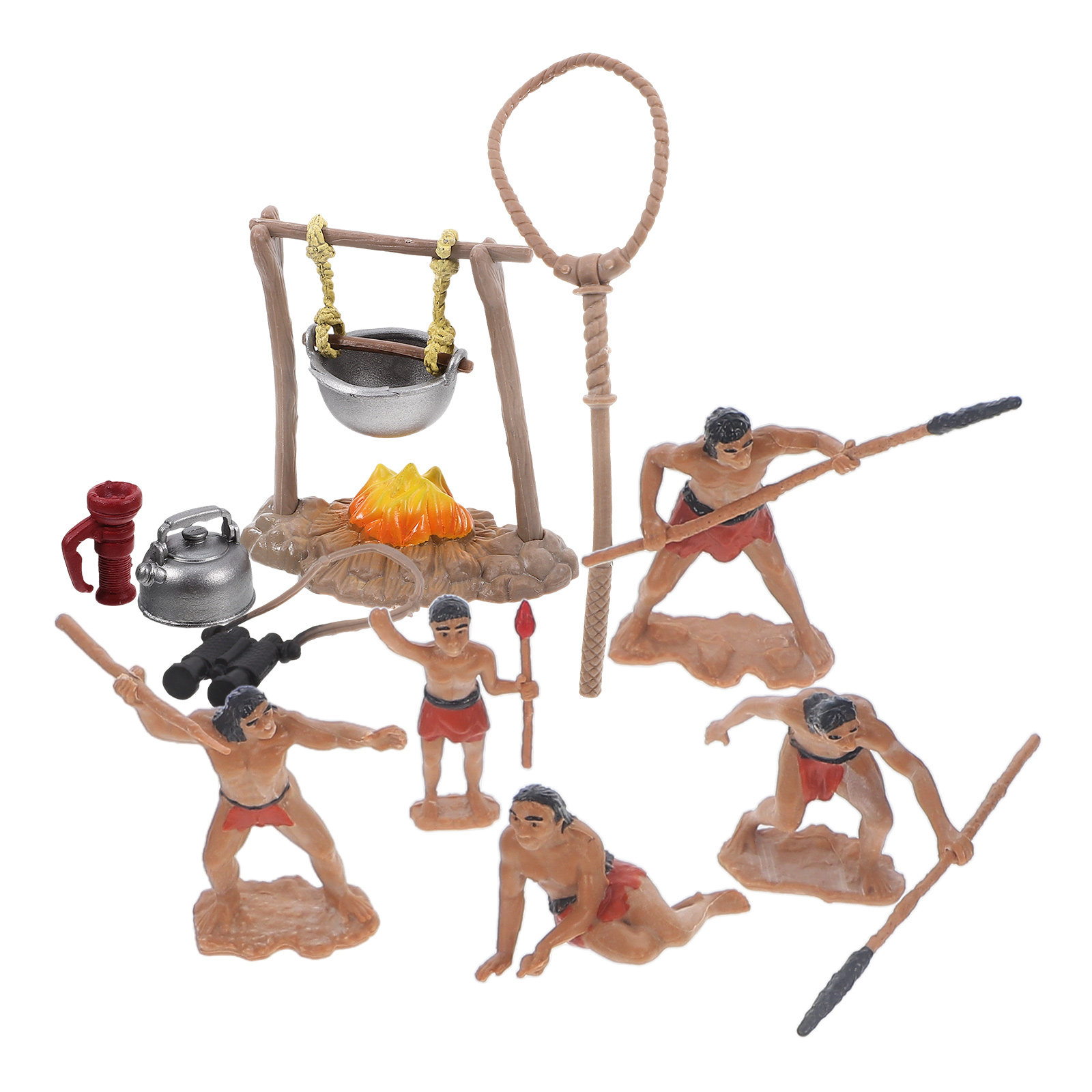 1Set Mini Primitive Men Decor  - Outdoor Y Camping recensione e prezzo