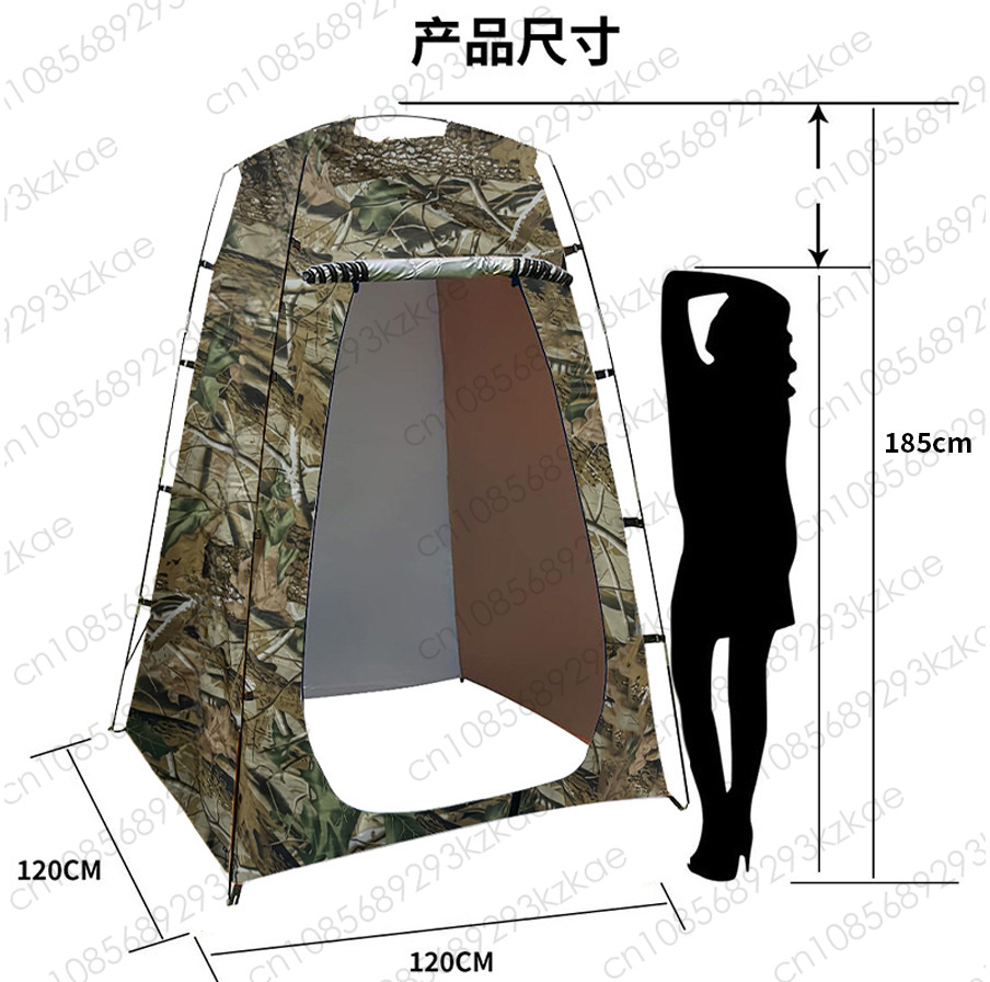 Outdoor Toilet Tent Portable B - Outdoor Camping Toilet Tent recensione e prezzo