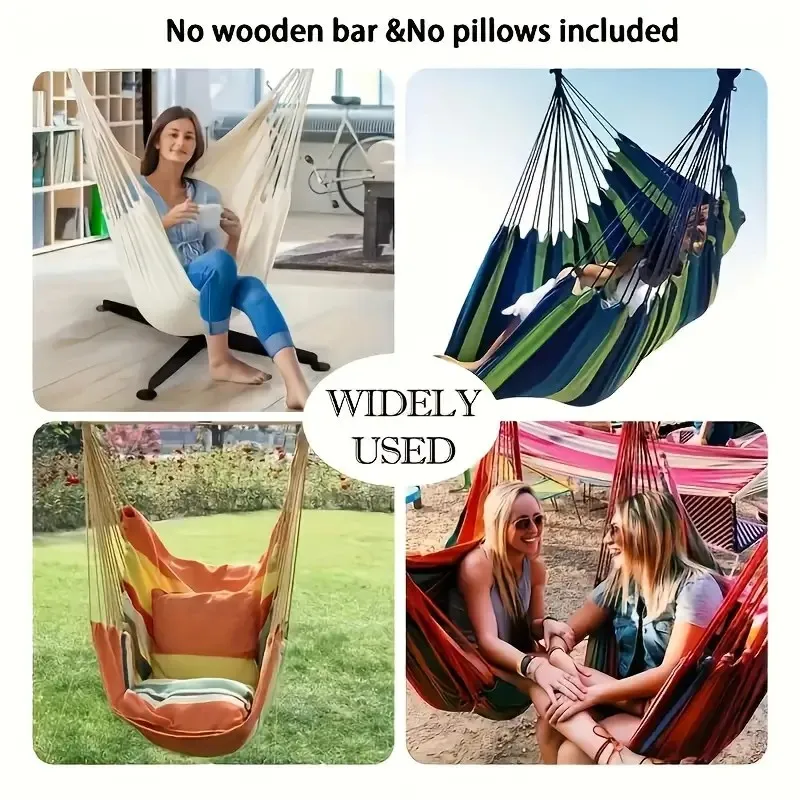 Hammock Chair Hanging Swing Se - Camping Outdoor Or Indoor recensione e prezzo