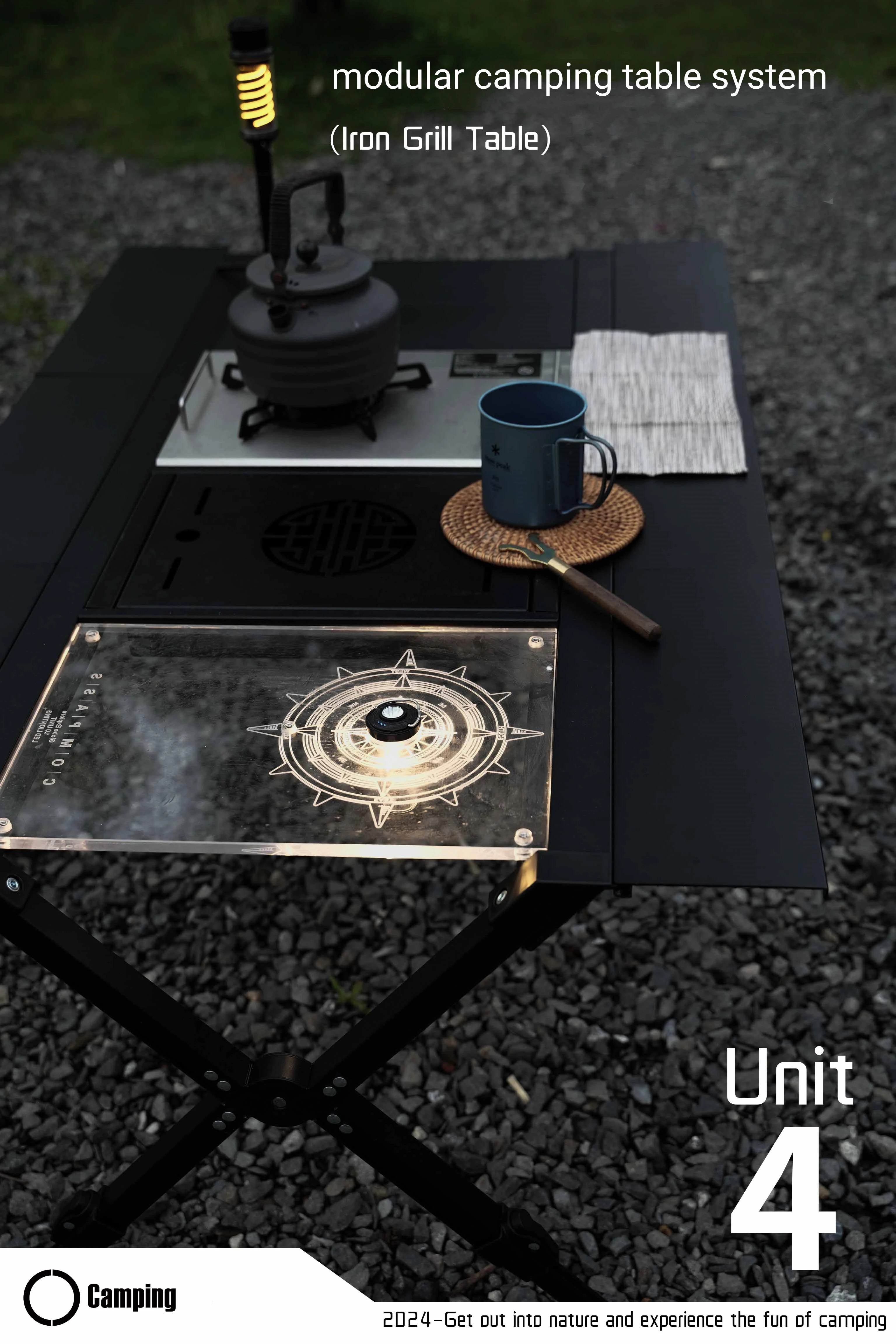 Portable Aluminum Alloy Foldin - Outdoor Camping Kitchen Setup recensione e prezzo