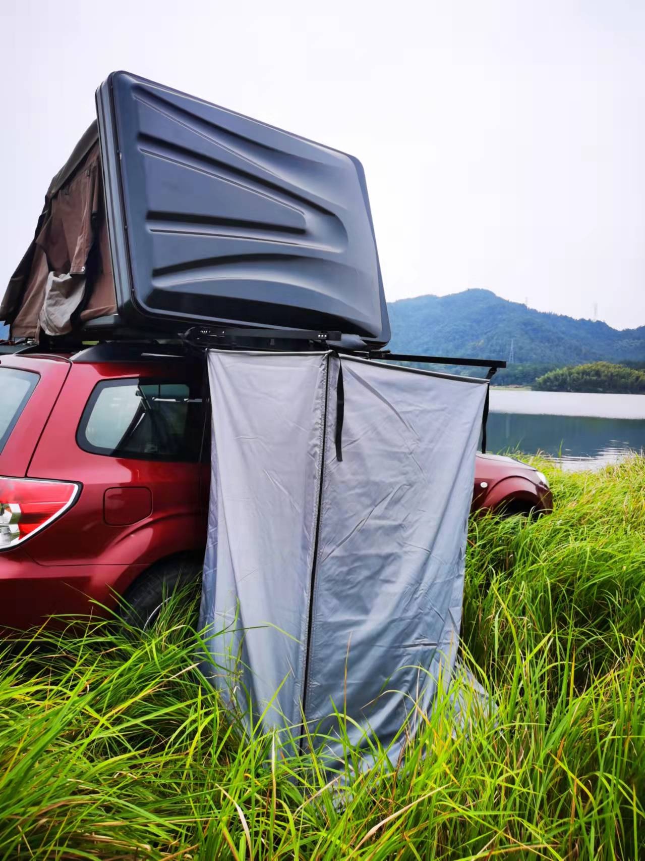 Outdoor Roof Top Shower Toilet - Outdoor Camping Toilet Tent recensione e prezzo
