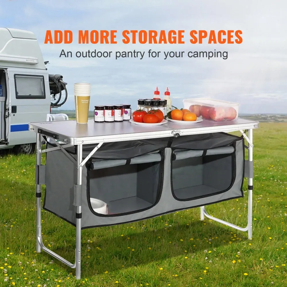 Kitchen Table, Quick SetUp Fol - Outdoor Camping Kitchen Setup recensione e prezzo