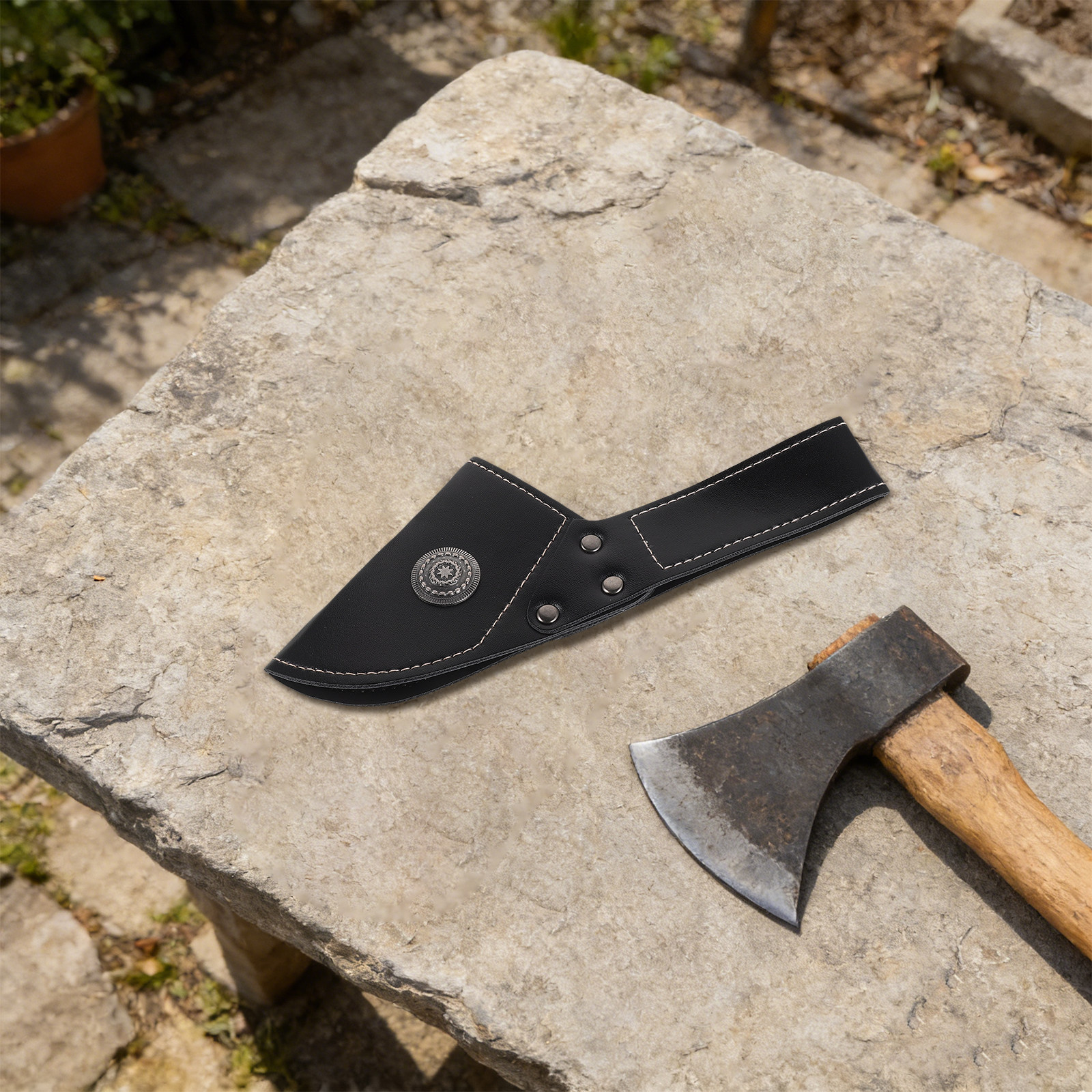 Camping Axe Cover Sheath PU Ax - Camp Axe Hatchet recensione e prezzo
