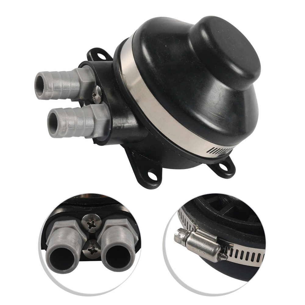 Black Foot Operated Water Pump - Outdoor Camping Toilet Tent recensione e prezzo