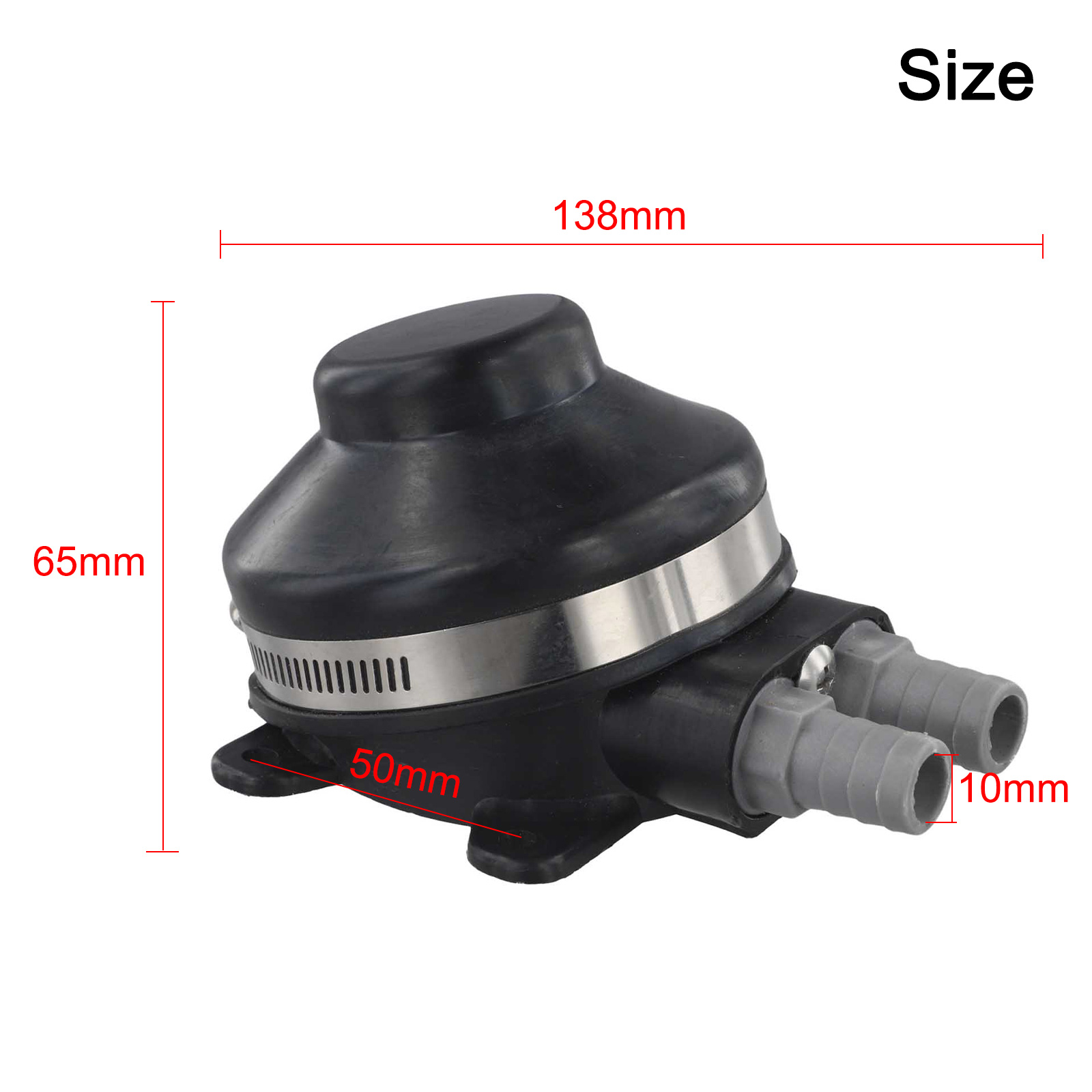 Black Foot Operated Water Pump - Outdoor Camping Toilet Tent recensione e prezzo
