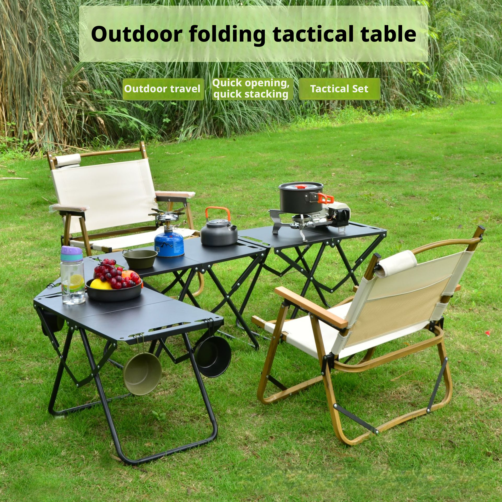 Portable Lightweight Quick-Set - Outdoor Camping Kitchen Setup recensione e prezzo