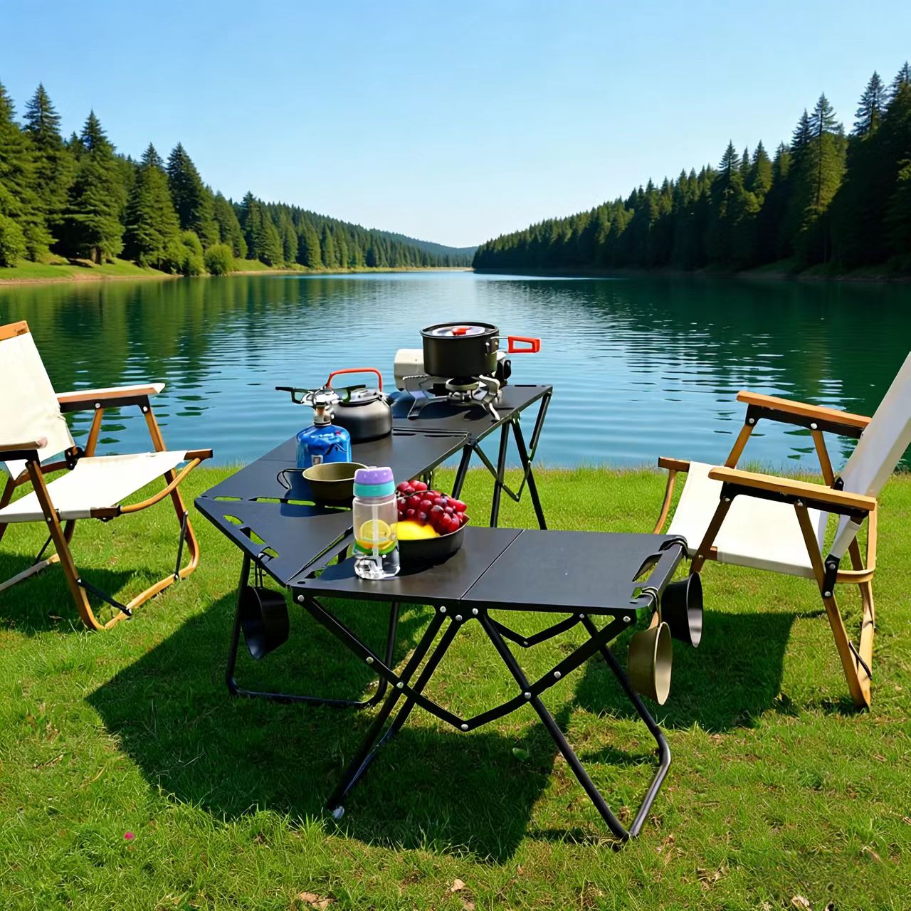 Portable Lightweight Quick-Set - Outdoor Camping Kitchen Setup recensione e prezzo