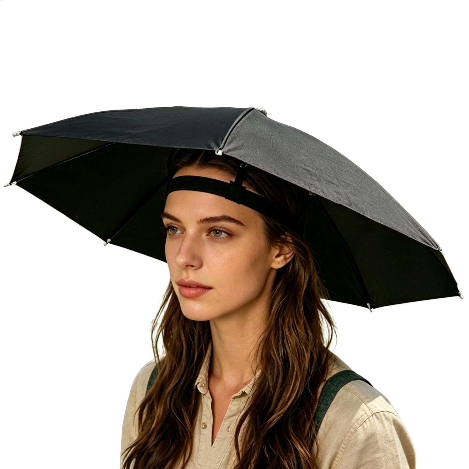Folding Umbrella Hat Waterproo - Outdoor Camping Umbrella recensione e prezzo